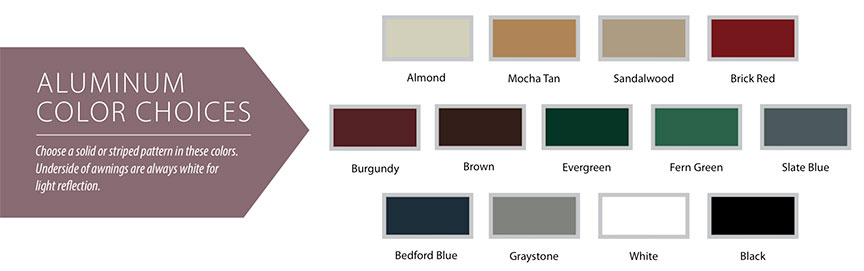 Futureguard canopy color choices