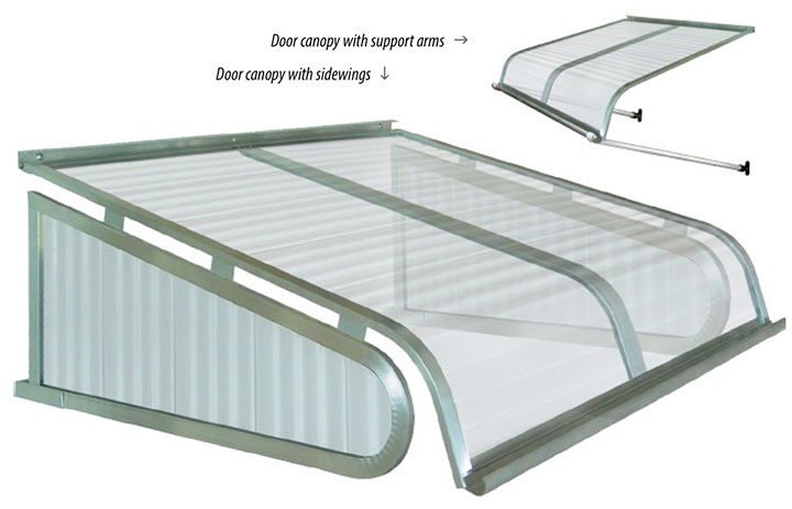 Futureguard door canopy