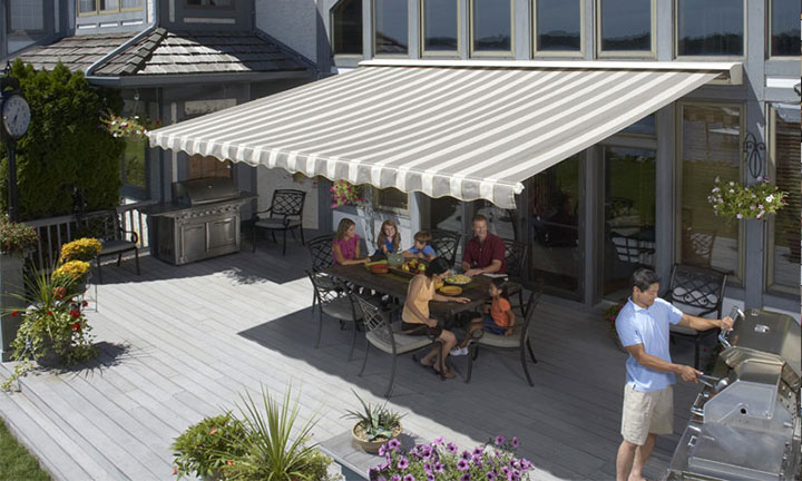 Sunsetter Motorized & XL Awnings