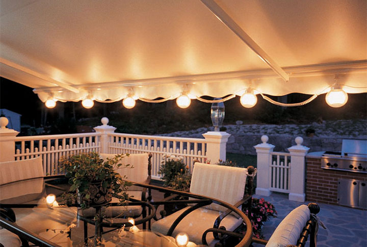 SunSetter retractable awnings from Sunspaces