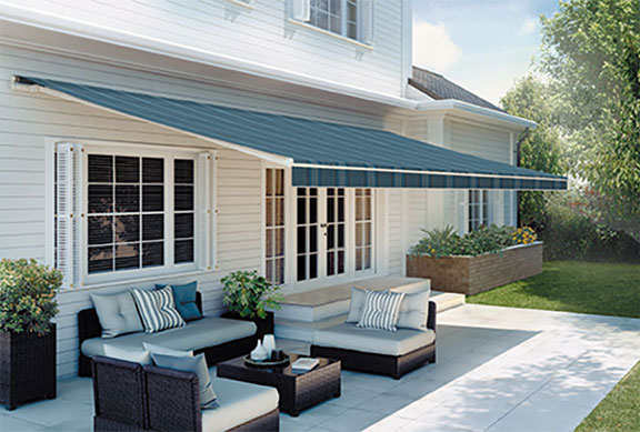 Browse our SunSetter Platinum retractable awnings