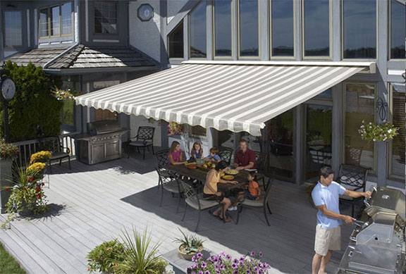 Browse our SunSetter retractable awnings