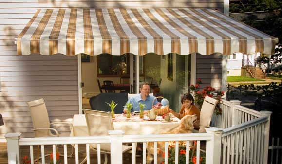 SunSetter awning selections