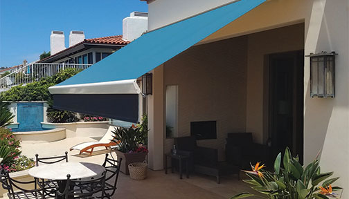 SummerSpace retractable awnings