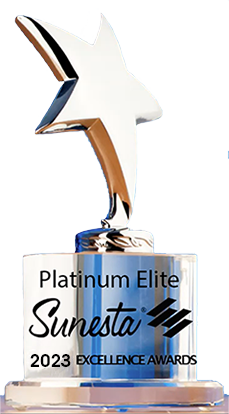 Sunesta platinum elite excellence award 2023