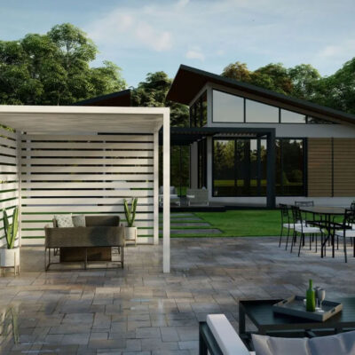 Azenco K-Bana Manual Louvered Pergola