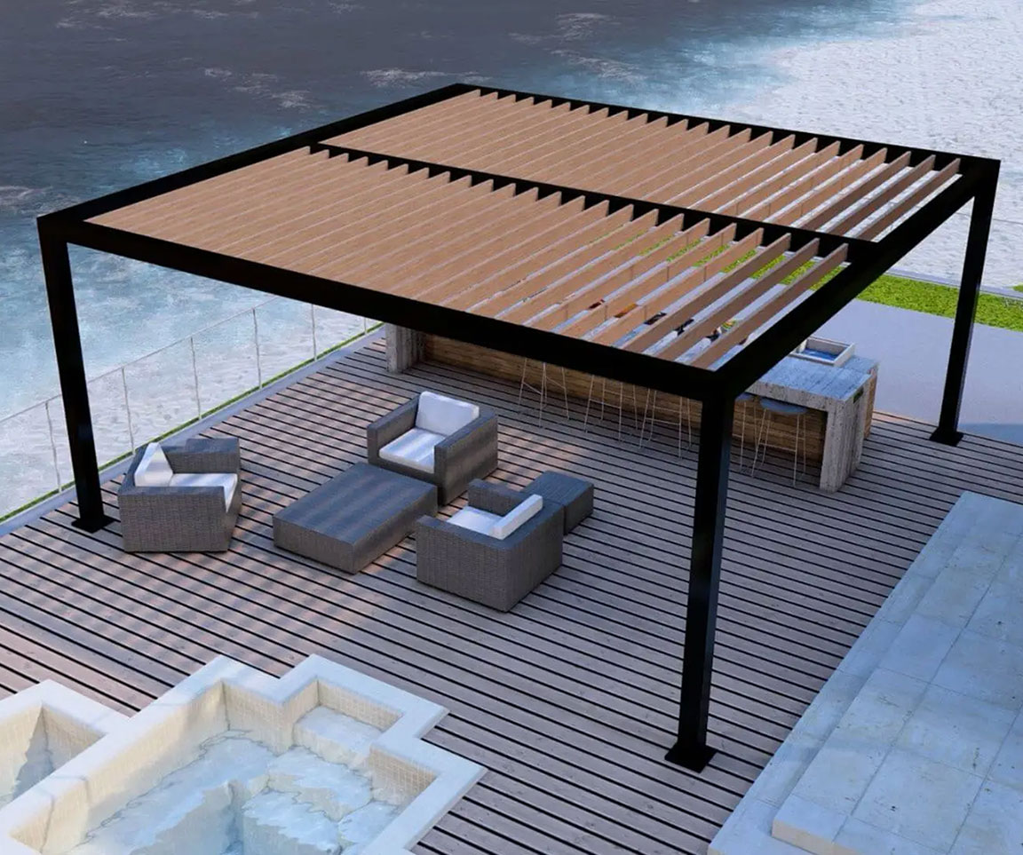 Azenco R-Breeze pergola